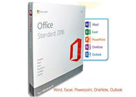 Multi Languague Office 2016 Standard License , Microsoft Office 2016 FPP DVD Retail Box