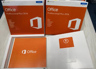 Original Microsoft Office 2016 Key Code Pro Plus Retail Key With DVD Retail Box Package One Year Warranty