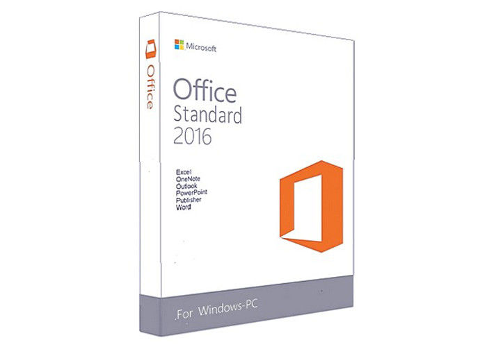 Genuine Microsoft Office 2016 Key Code Standard Dvd Retail Box FPP License For PC