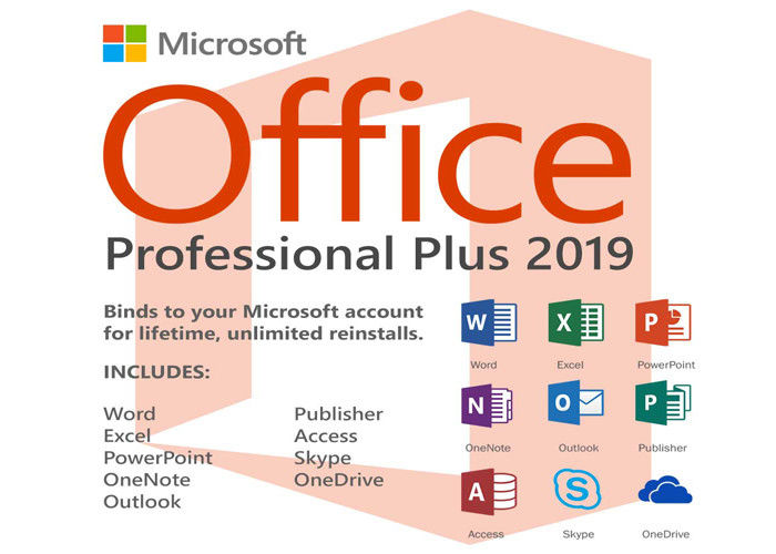Online Download Microsoft Office 2019 Key Code COA Label For PC Microsoft Office 2019 Pro Plus