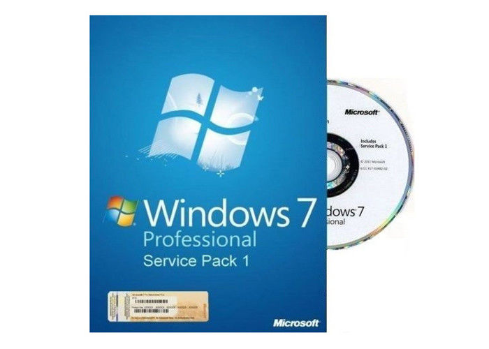 Genuine Multi Language Microsoft Windows 7 License Key COA License Sticker 2 GB RAM 64 Bit