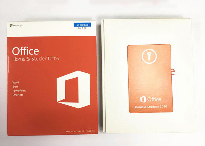 English Microsoft Office Home And Student 2016 Product Key No Disk Pkc Version Retail Box