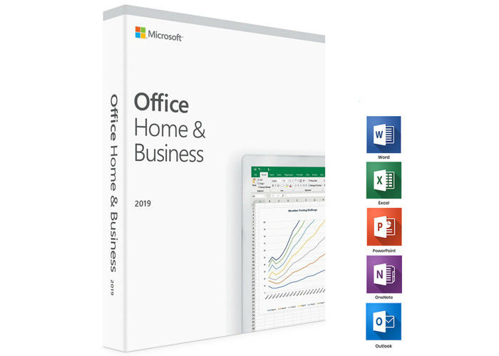 English Office Home And Business 2019 OEM , Office Home And Business Microsoft DVD Media For PC